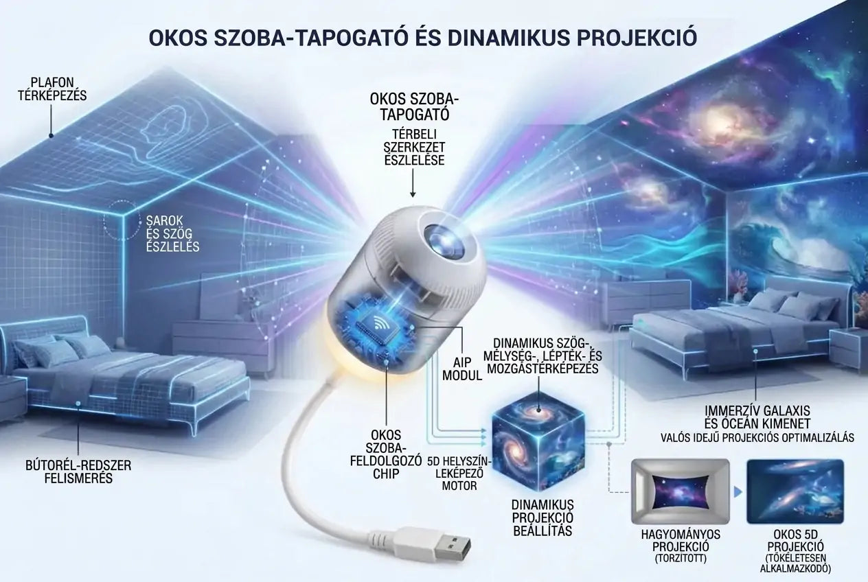 Comauo® Éjszakai fényprojektor