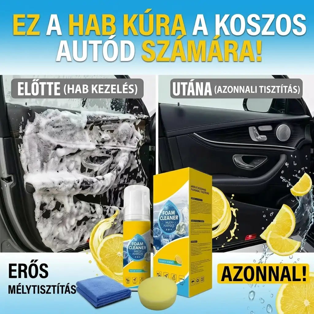 🫧Utolsó nap 80% KEDVEZMÉNY💦4 az 1-ben több enzimet tartalmazó habtisztító