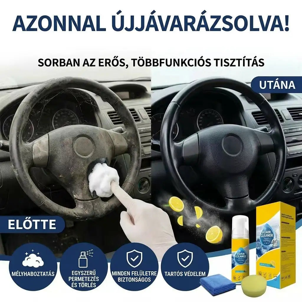 🫧Utolsó nap 80% KEDVEZMÉNY💦4 az 1-ben több enzimet tartalmazó habtisztító